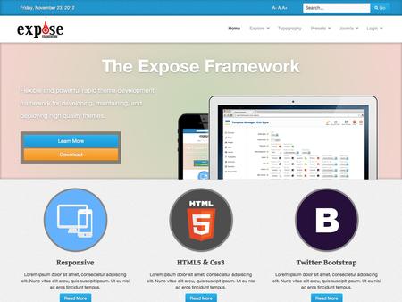expose framework predloga